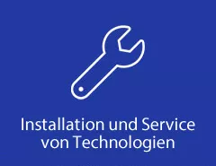 Installation und Service von Technologien